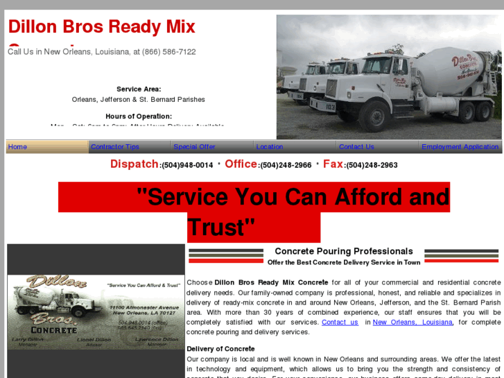 www.dillonbrosconcrete.com