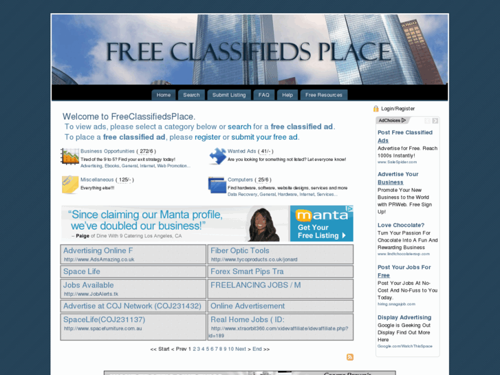 www.freeclassifiedsplace.com