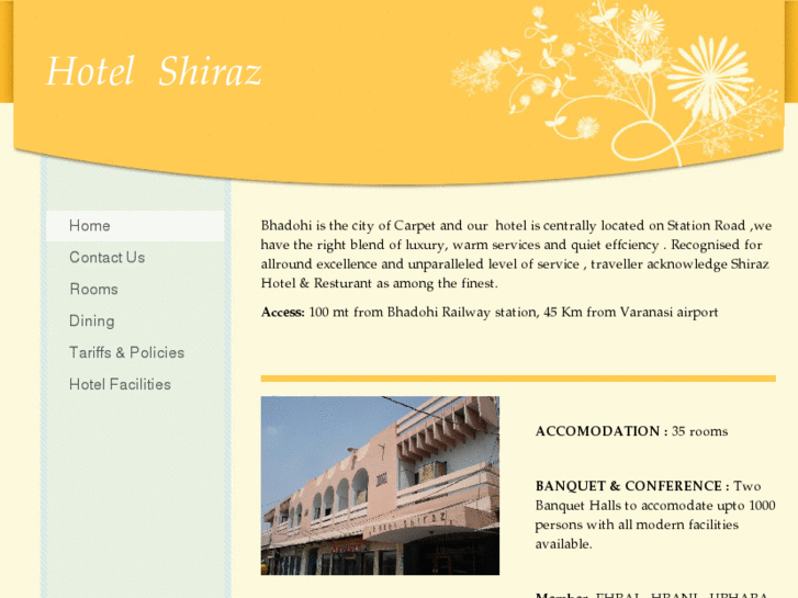 www.hotelshiraz.in