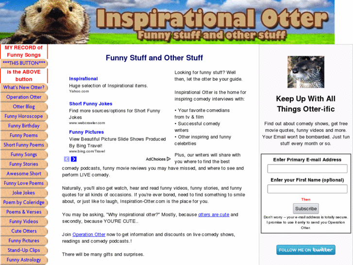 www.inspirational-otter.com