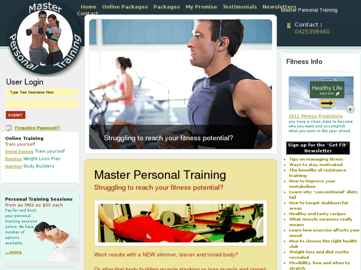 www.masterpersonaltraining.com