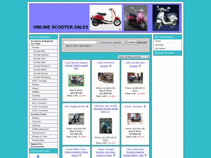 www.onlinescootersales.com