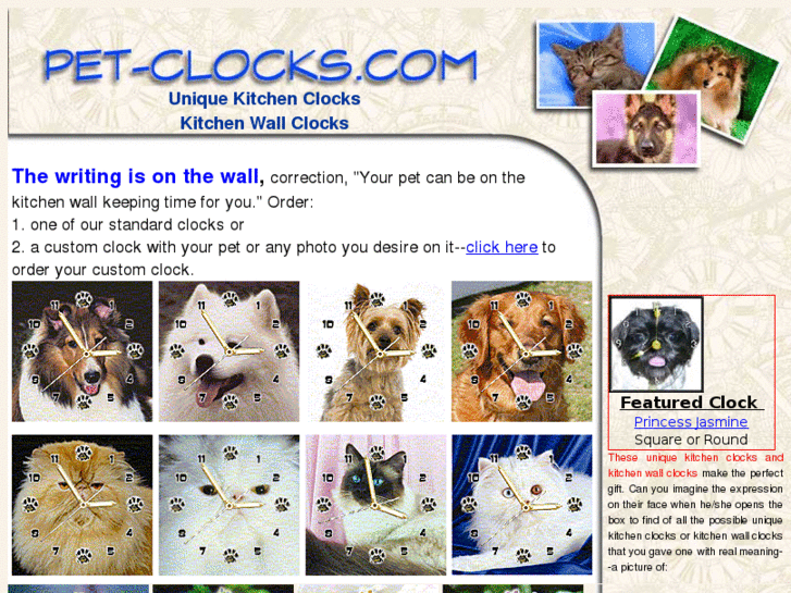 www.pet-clocks.com