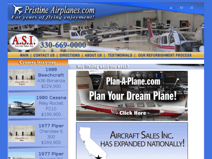 www.pristineairplanes.com