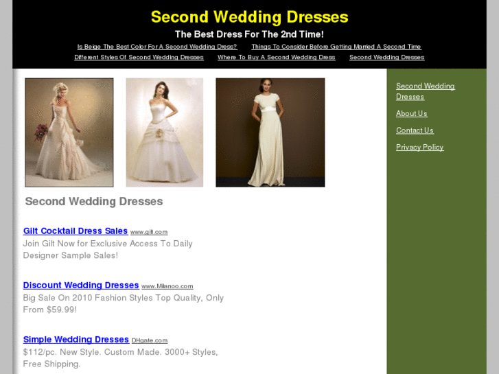 www.secondweddingdresses.org