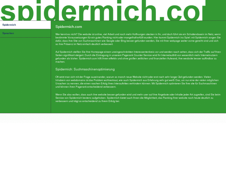www.spidermich.com