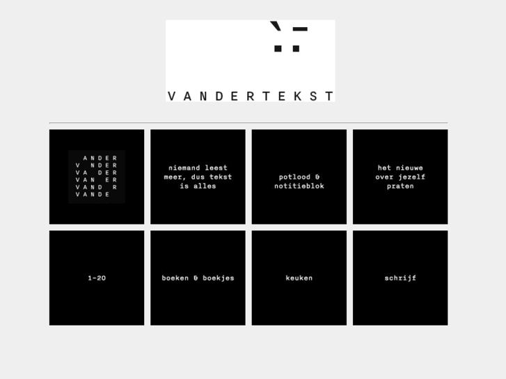 www.vandertekst.nl