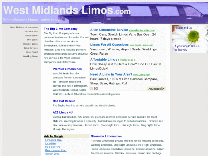 www.westmidlandslimos.com