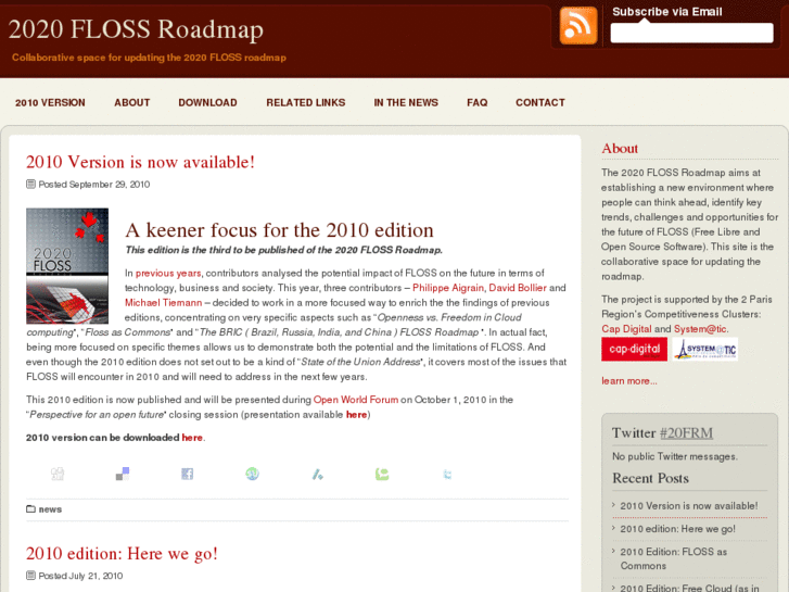 www.2020flossroadmap.net