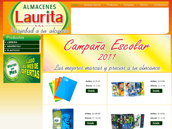 www.almaceneslaurita.com