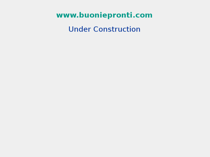 www.buoniepronti.com