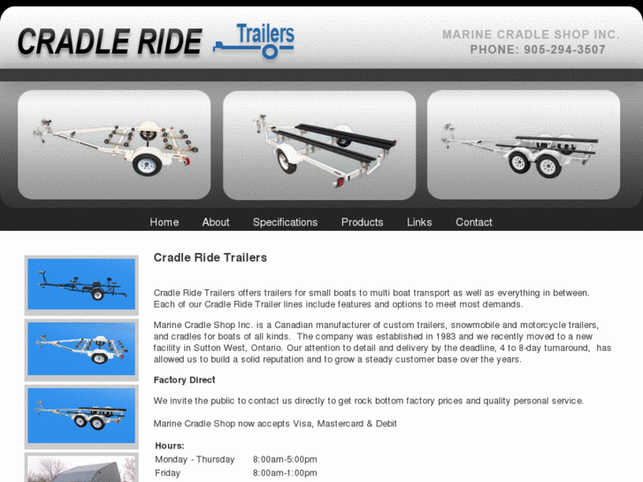 www.cradleridetrailers.com