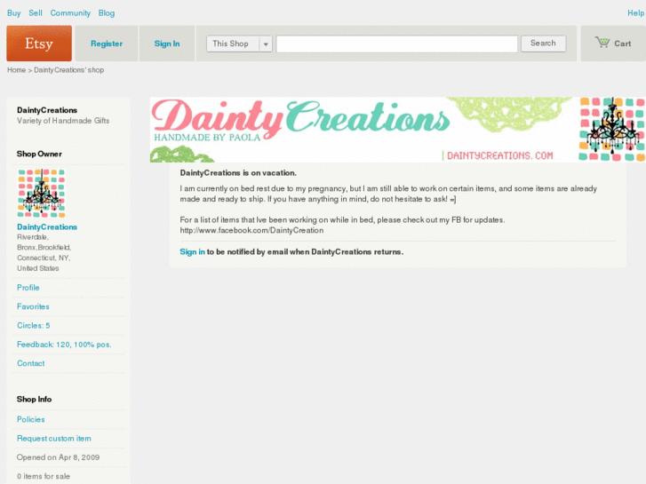 www.daintycreations.com