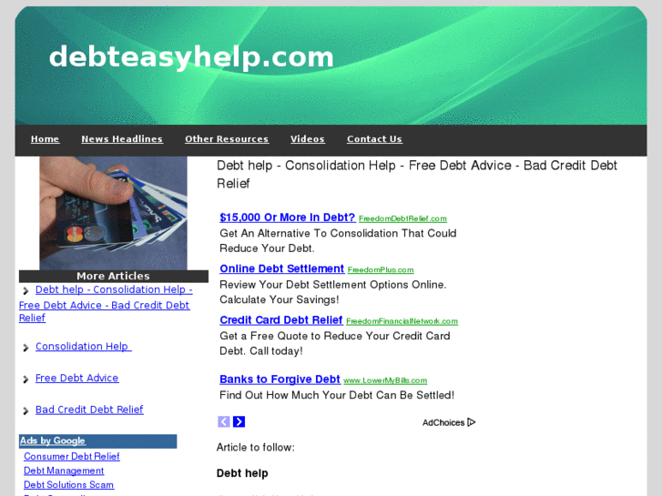 www.debteasyhelp.com