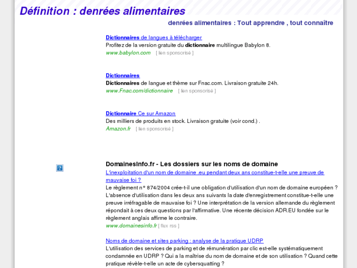 www.denrees-alimentaires.com