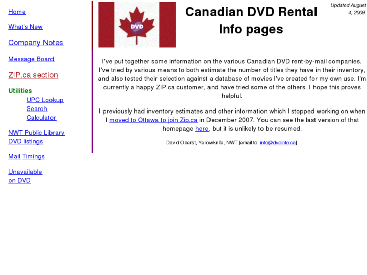 www.dvdinfo.ca