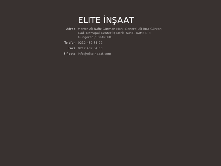 www.eliteinsaat.com