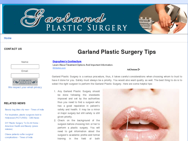 www.garlandplasticsurgery.org