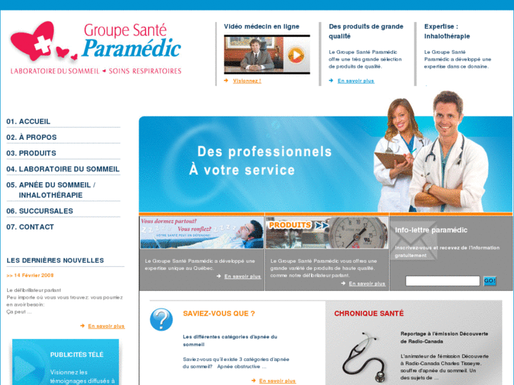 www.groupesanteparamedic.com