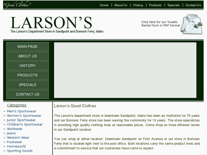 www.larsonsdepartmentstore.com