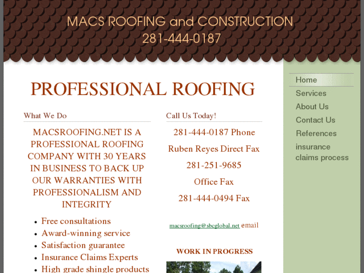 www.macsroofing.net