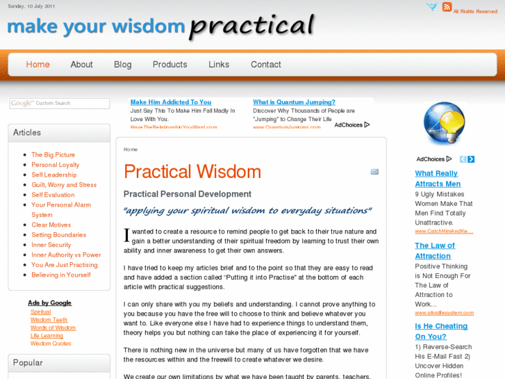 www.makeyourwisdompractical.com