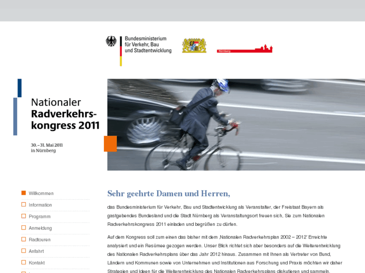 www.nationaler-radverkehrskongress-2011.de