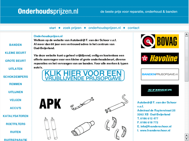 www.onderhoudsprijzen.nl