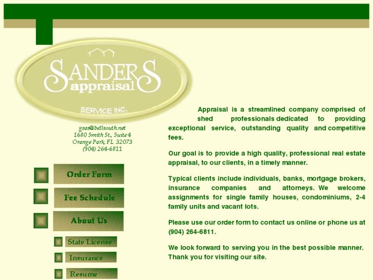 www.sandersappraisalservice.com