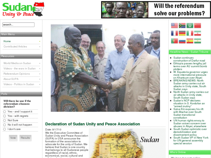 www.sudanunityandpeace.com