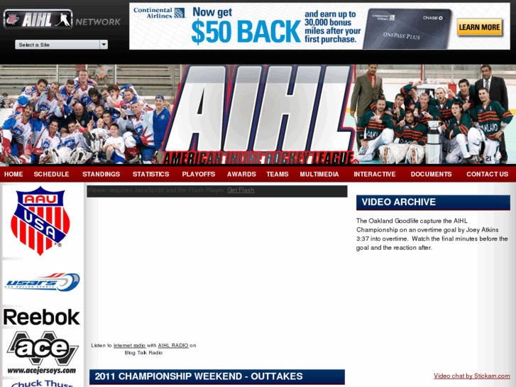 www.americaninlinehockeyleague.com