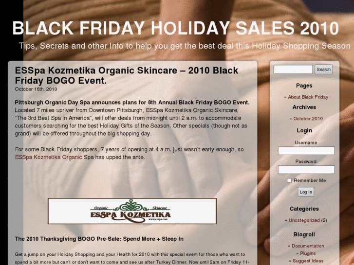 www.blackfridayholidaysales.com