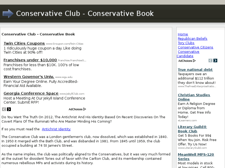 www.conservativeportal.com