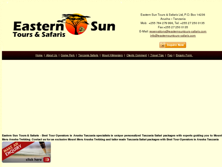 www.easternsuntours-safaris.com