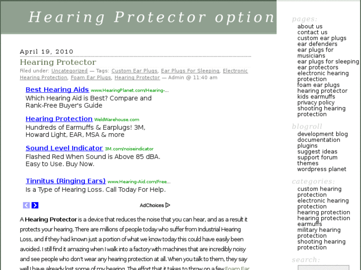 www.hearingprotector.net