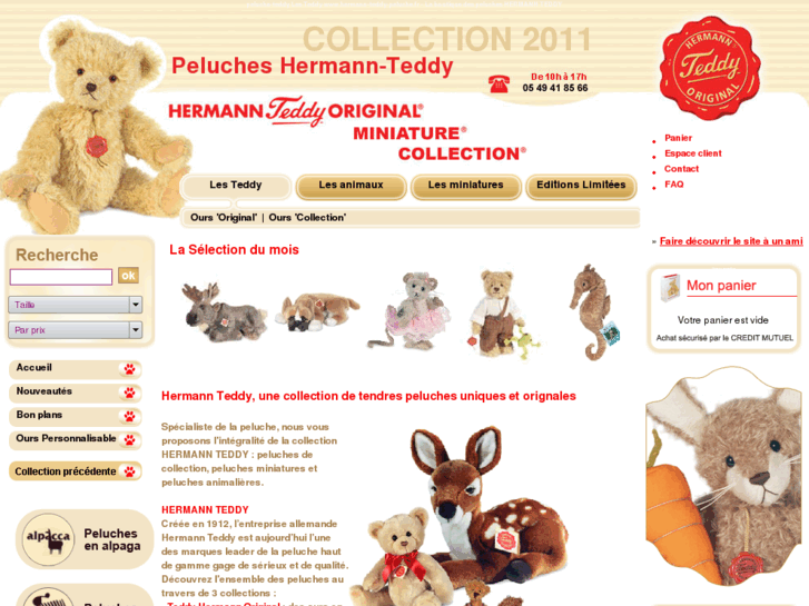 www.hermann-teddy-peluche.fr