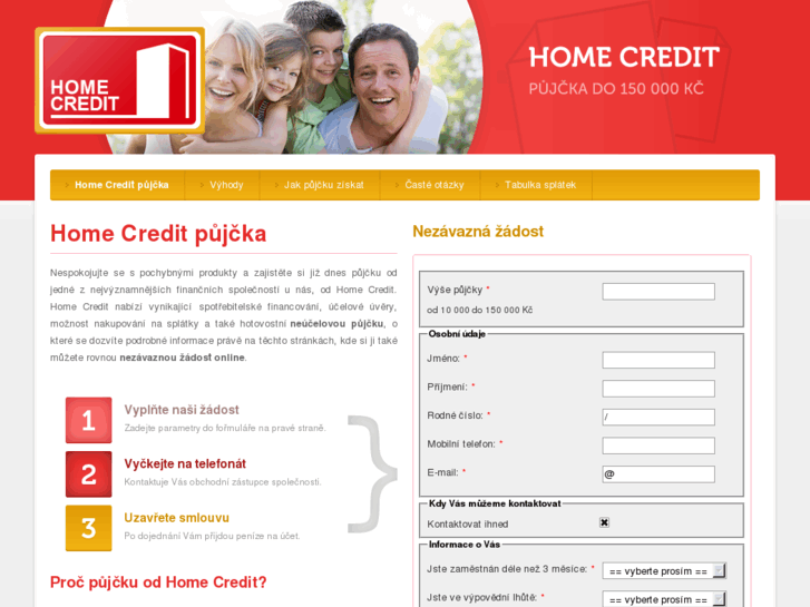 www.home-credit-pujcka.cz