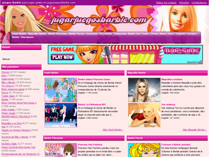 www.jugarjuegosbarbie.com