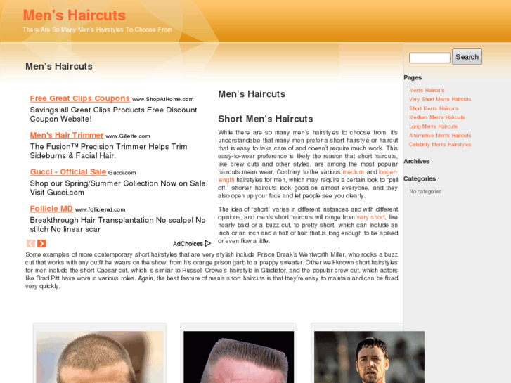 www.mens-haircuts.net