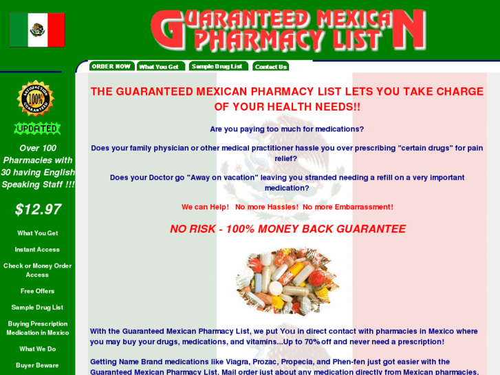 www.mexican-pharmacy-list.com