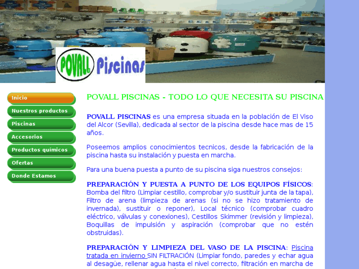 www.povallpiscinas.es