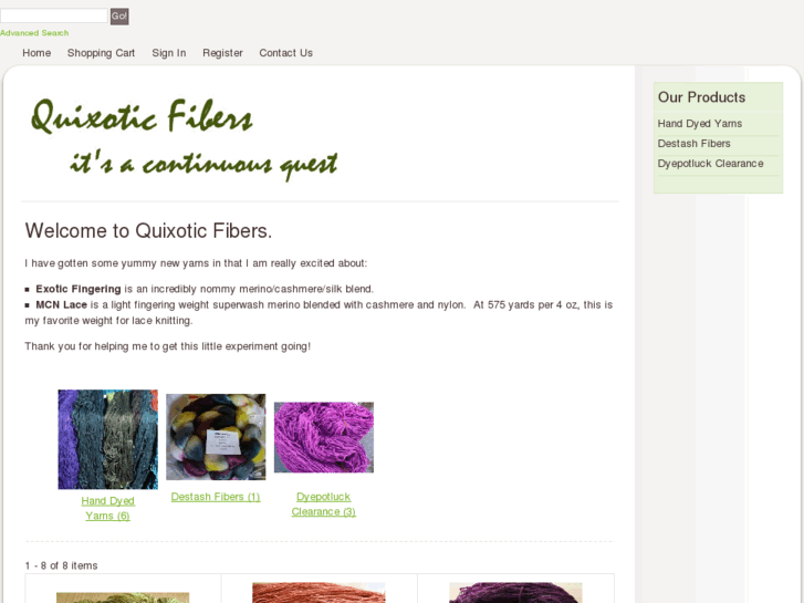 www.quixoticfibers.com