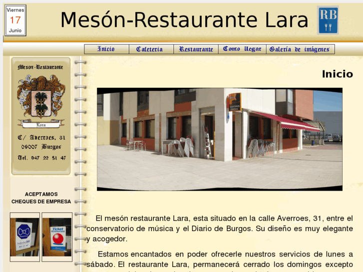 www.restaurantelara.es