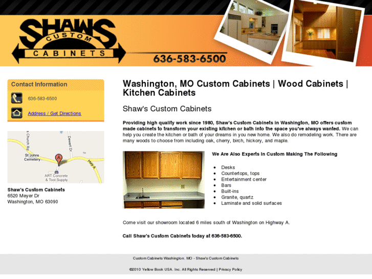 www.shawscustomcabinets.com