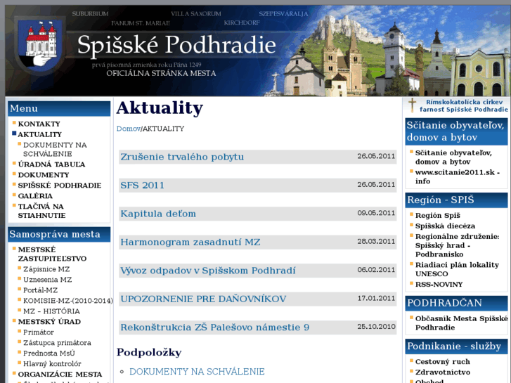 www.spisskepodhradie.sk