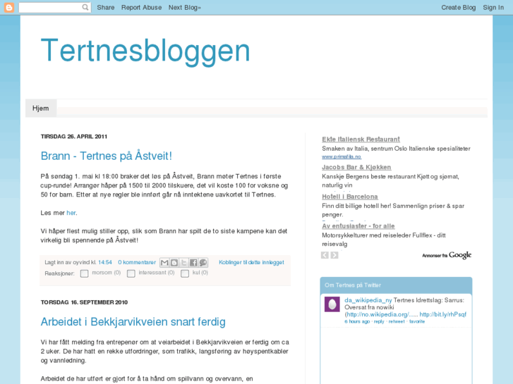 www.tertnesbloggen.no