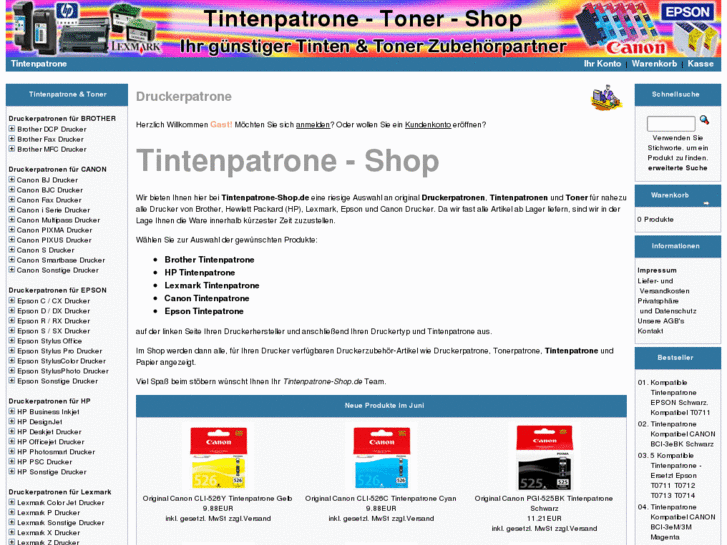 www.tintenpatrone-shop.de