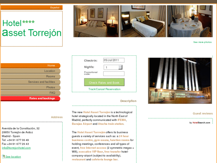 www.torrejonhotel.com