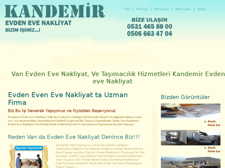 www.vanevdenevenakliyat.net