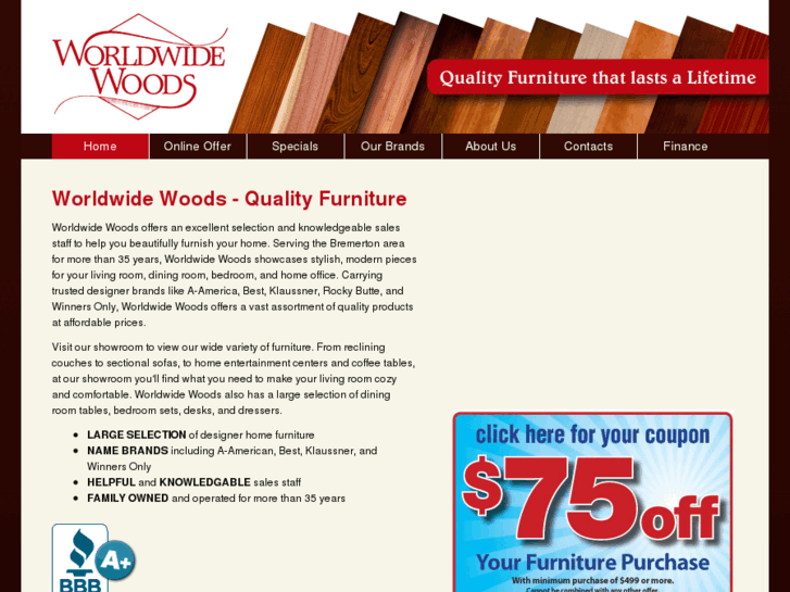 www.worldwidewoodsfurniture.com